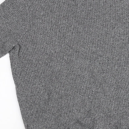 Mens UK Size L H&M Grey Pullover Sweatshirt
