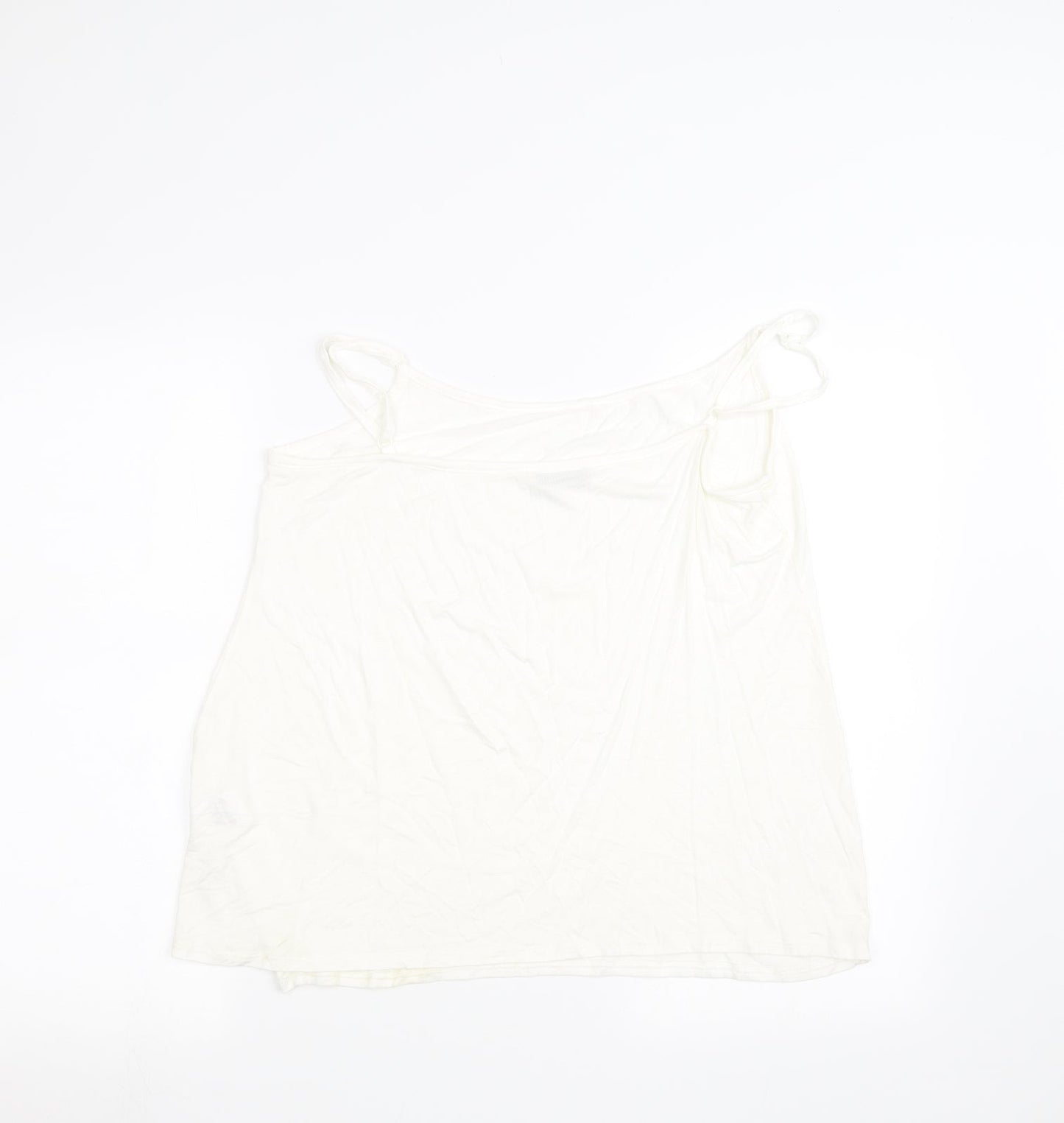 Womens UK Size 16 CMD White Basic Tank