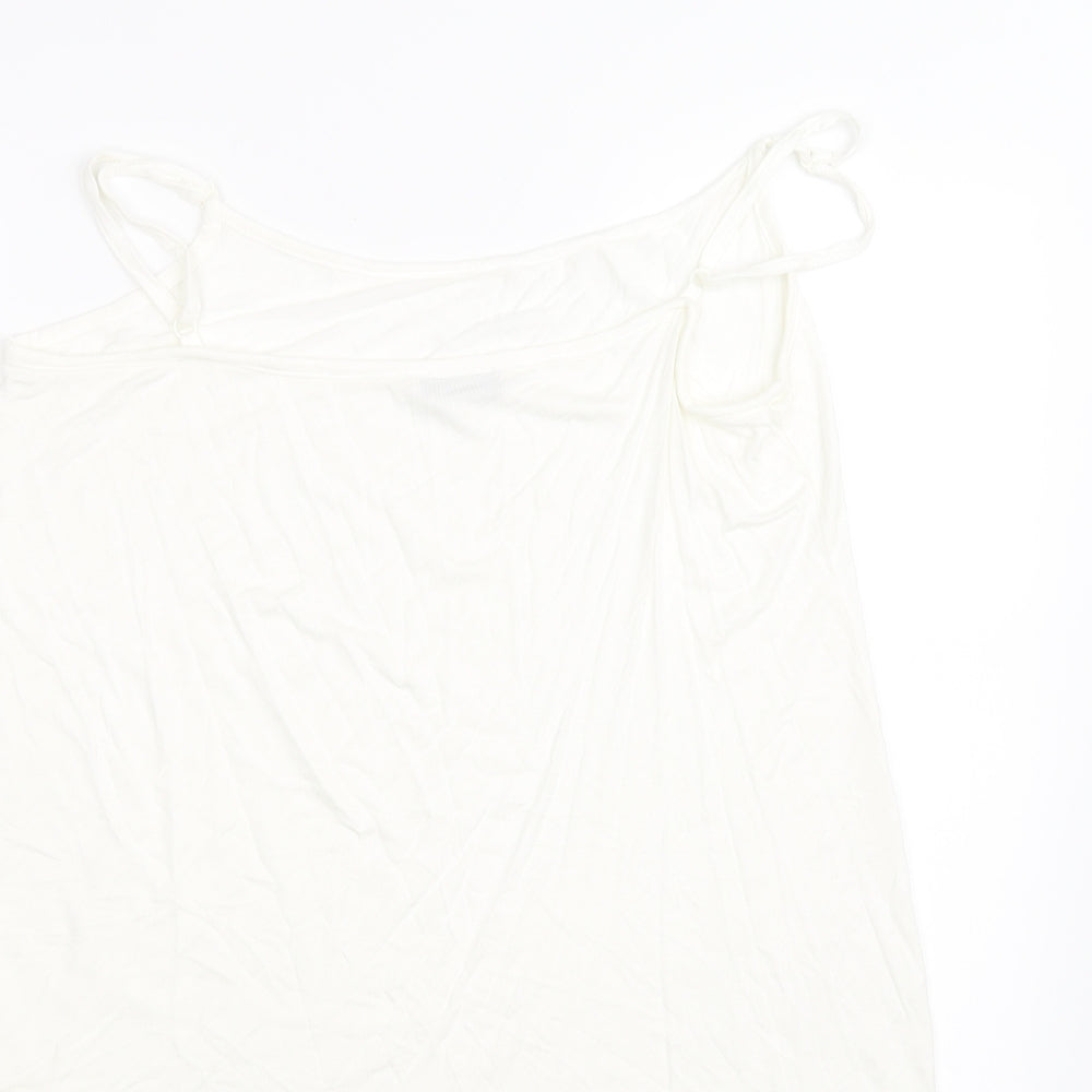 Womens UK Size 16 CMD White Basic Tank