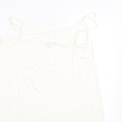 Womens UK Size 16 CMD White Basic Tank