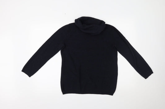 Womens UK Size S Monsoon Blue Pullover Jumper