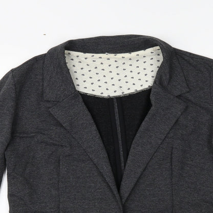 Primark Womens Grey   Jacket Blazer Size 12