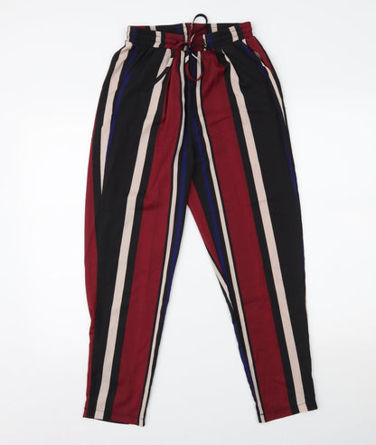 Womens UK Size 6 PRETTYLITTLETHING Regular Fit  Multicoloured Trousers