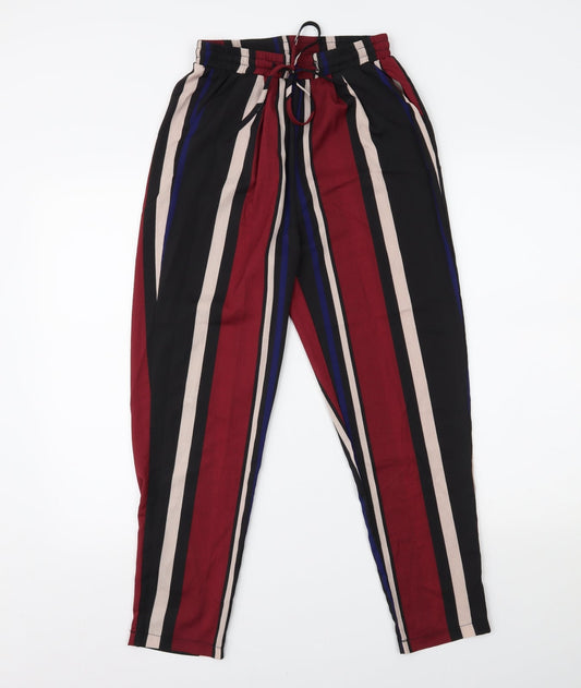 Womens UK Size 6 PRETTYLITTLETHING Regular Fit  Multicoloured Trousers