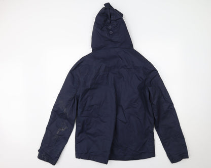 Soviet Womens Blue   Varsity Jacket Coat Size M