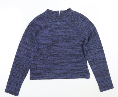 Womens UK Size 10 Marks and Spencer Blue Pullover Jumper