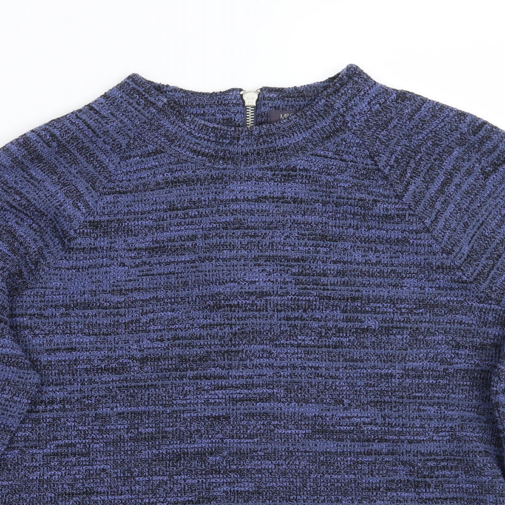 Womens UK Size 10 Marks and Spencer Blue Pullover Jumper