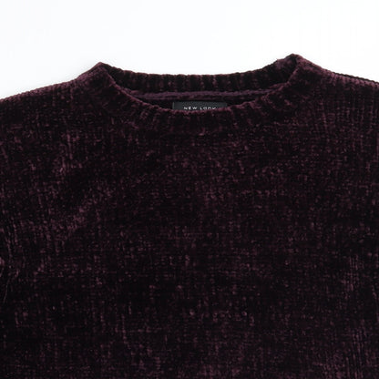 Womens UK Size S Newlook Purple Pullover Jumper
