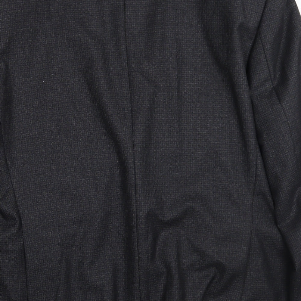 Mens UK Size 40 Fellini Regular Blue Suit Jacket