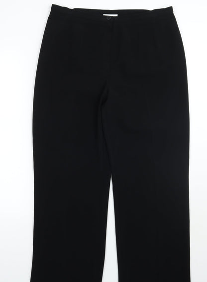 Frank wadler Womens Black   Trousers  Size 16 L33 in