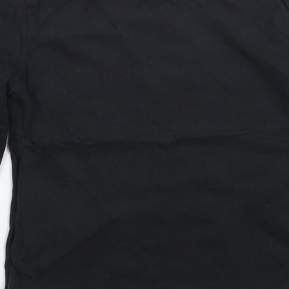 H&M Girls Black   Basic T-Shirt Size 4 Years