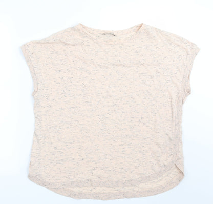 Womens UK Size 8 Marks and Spencer Pink Basic T-Shirt