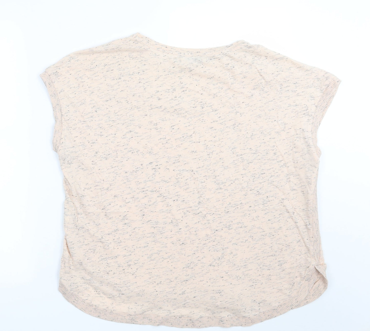 Womens UK Size 8 Marks and Spencer Pink Basic T-Shirt