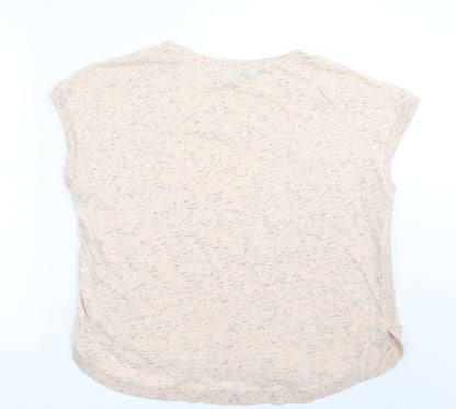 Womens UK Size 8 Marks and Spencer Pink Basic T-Shirt