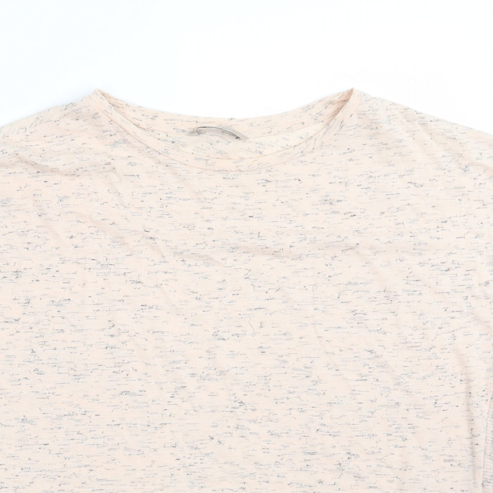 Womens UK Size 8 Marks and Spencer Pink Basic T-Shirt