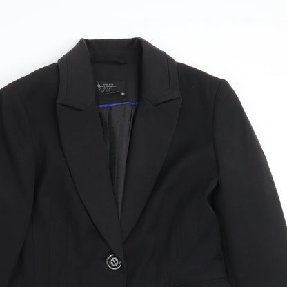 Womens UK Size 10 BHS Black Jacket