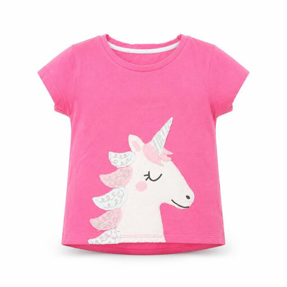 Bluezoo Girls Pink   Basic T-Shirt Size 2 Years
