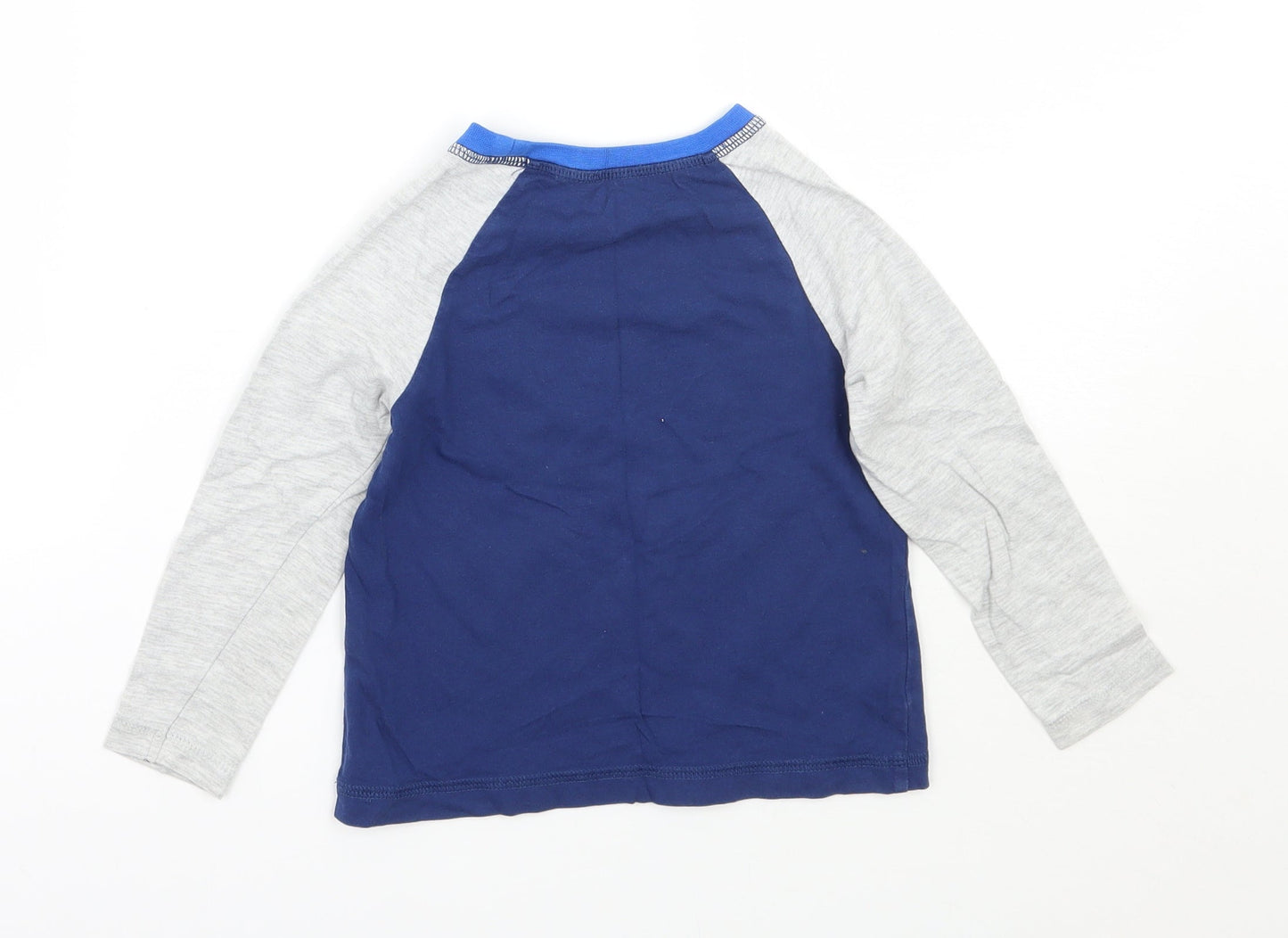 George Boys Blue   Basic T-Shirt Size 24 Months