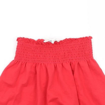 H&M Girls Red   Basic Tank Size 9 Years