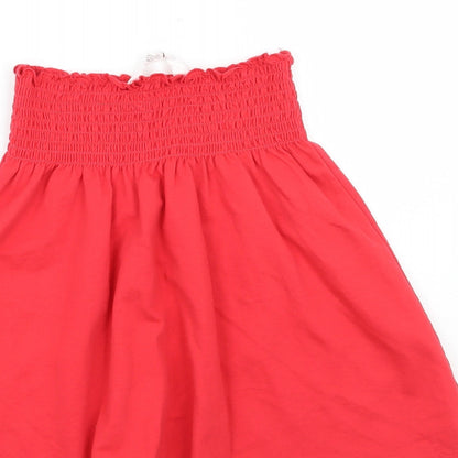 H&M Girls Red   Basic Tank Size 9 Years