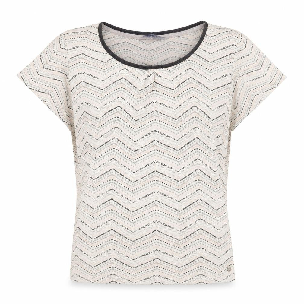Womens UK Size 12 Debenhams Beige Basic T-Shirt
