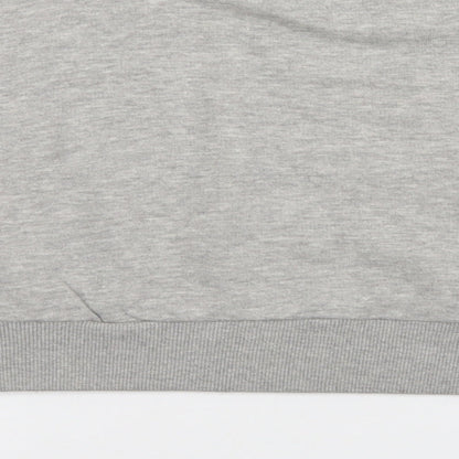 Outrage Womens Grey   Pullover Sweatshirt Size M  - cropped
