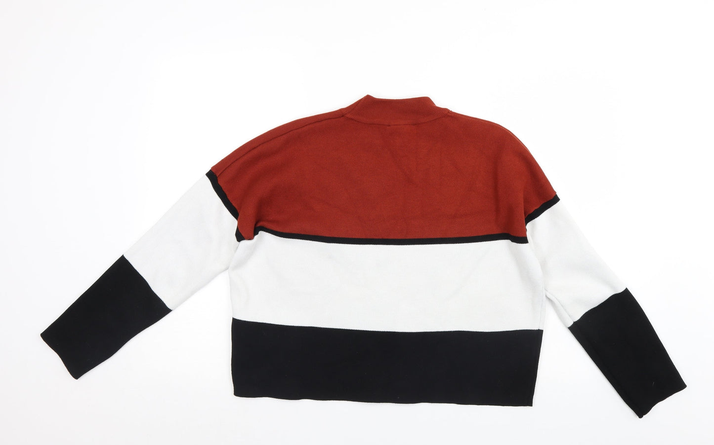 Womens UK Size M New Look Multicoloured Pullover Jumper