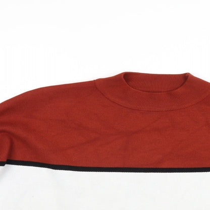 Womens UK Size M New Look Multicoloured Pullover Jumper