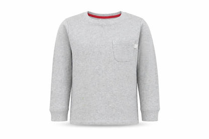 Loinge Boys Grey   Henley Jumper Size 7-8 Years