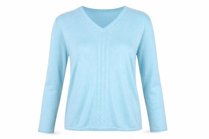 Bonmarché Womens Blue Pullover Jumper Size S
