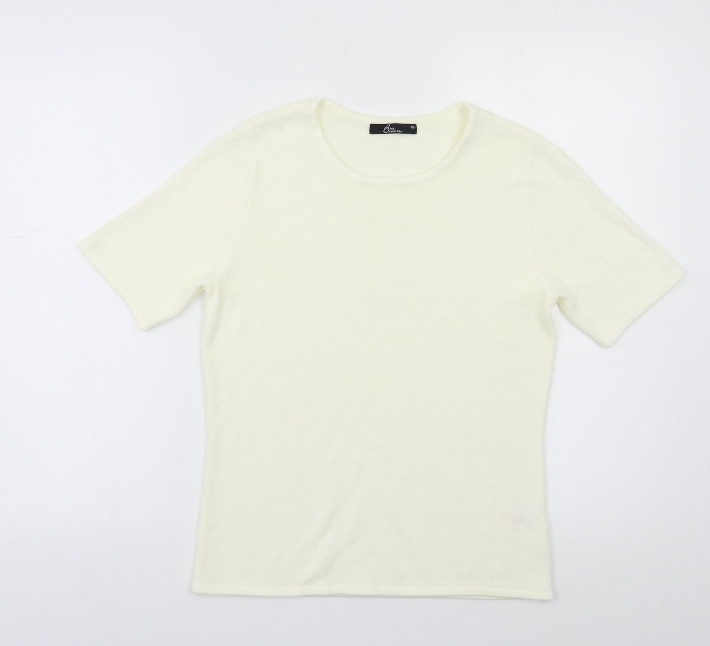 Womens UK Size S BM Ivory Pullover Jumper