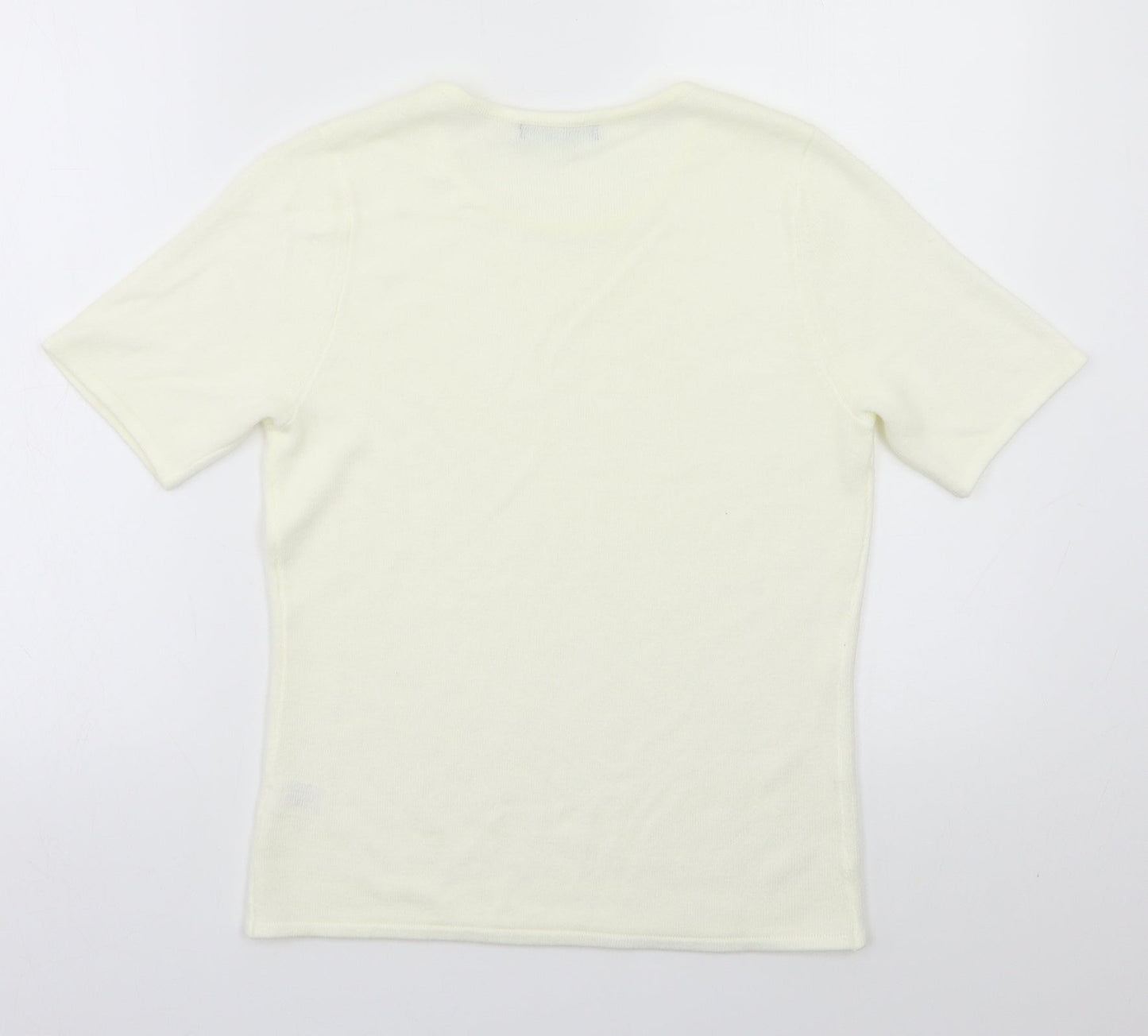 Womens UK Size S BM Ivory Pullover Jumper