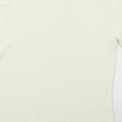 Womens UK Size S BM Ivory Pullover Jumper