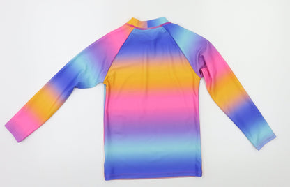 NEXT Girls Multicoloured Batik  Basic T-Shirt Size 9 Years
