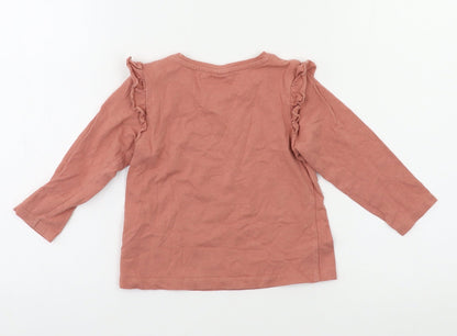 H&M Baby Pink   Basic T-Shirt Size 12 Months