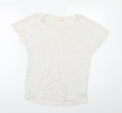 F&F Womens Grey   Top Pyjama Top Size 8