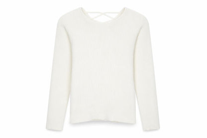 Matalan Girls White   Pullover Jumper Size 12 Years