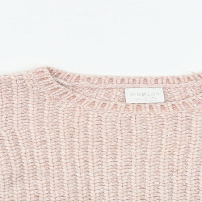 F&F Girls Pink   Pullover Jumper Size 2 Years