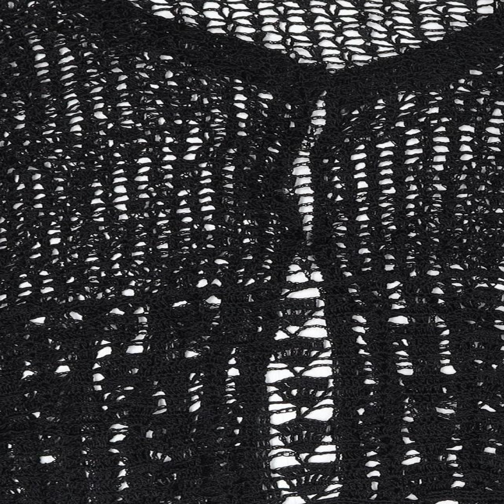 Womens UK Size M Definitions Black Cardigan Jumper