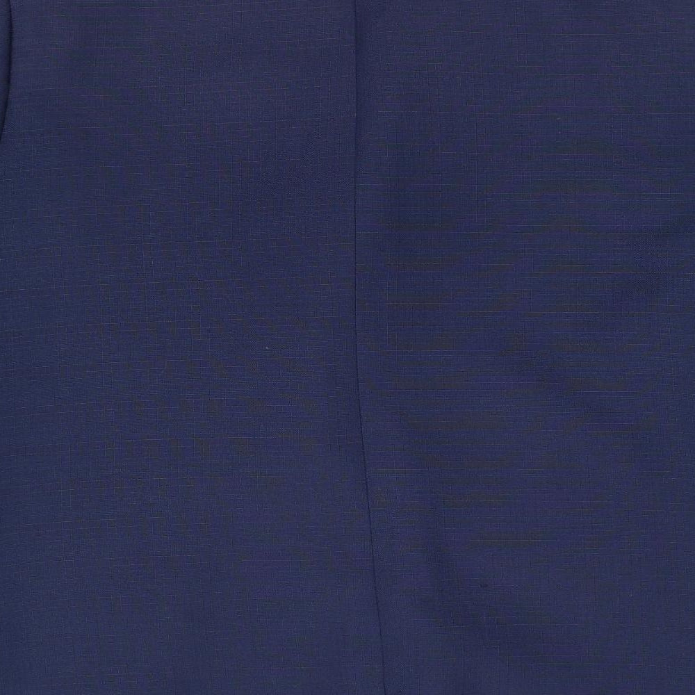 Womens UK Size 16 Preworn Regular Blue Suit Jacket
