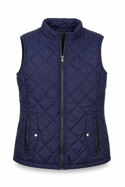 Allegra K Womens Blue   Gilet Waistcoat Size S