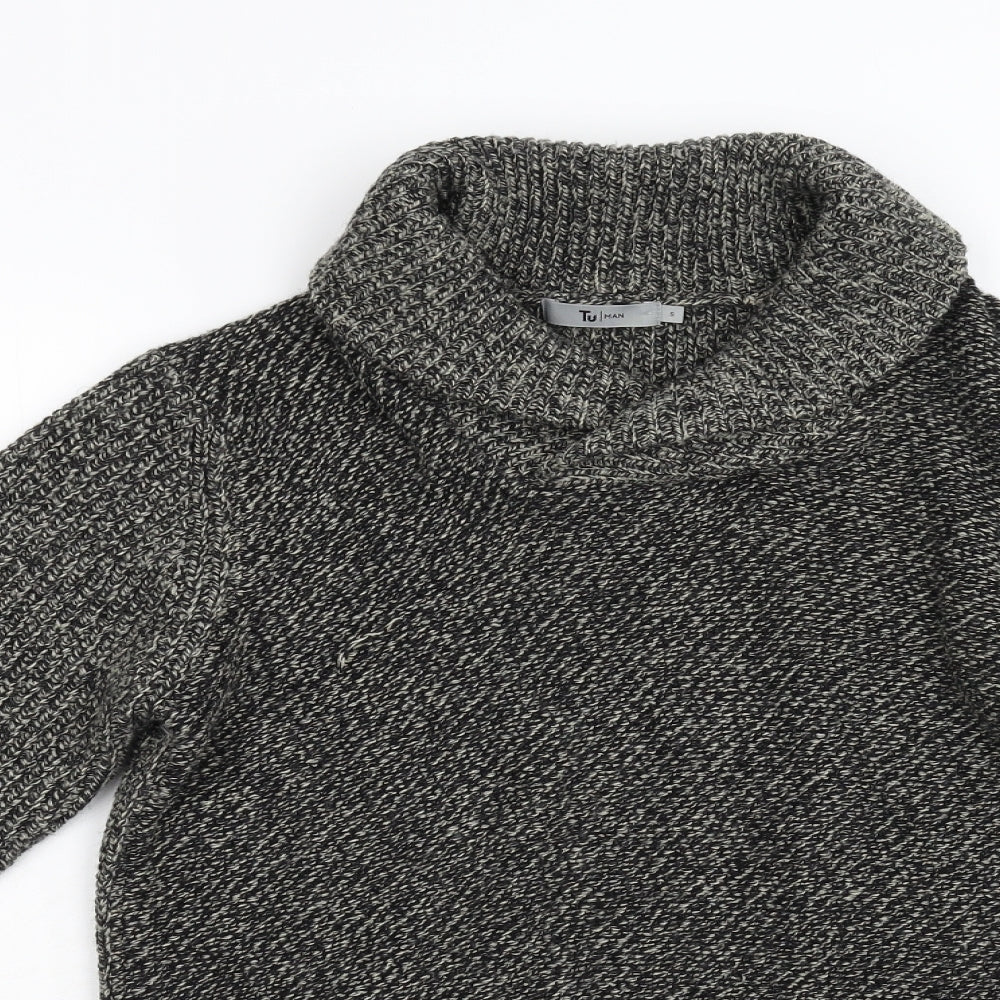 TU Mens Multicoloured  Knit Pullover Jumper Size S