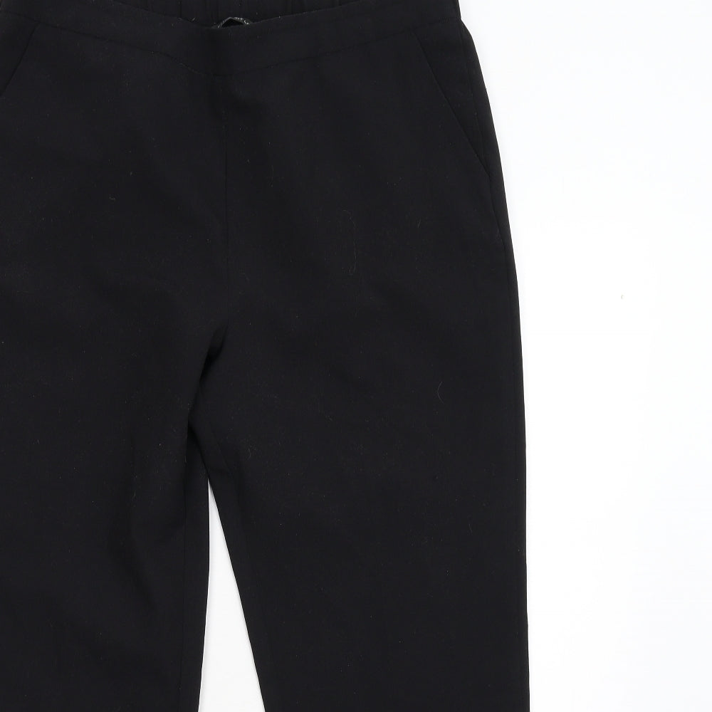 Nutmeg Womens Black   Trousers  Size 14 L26 in