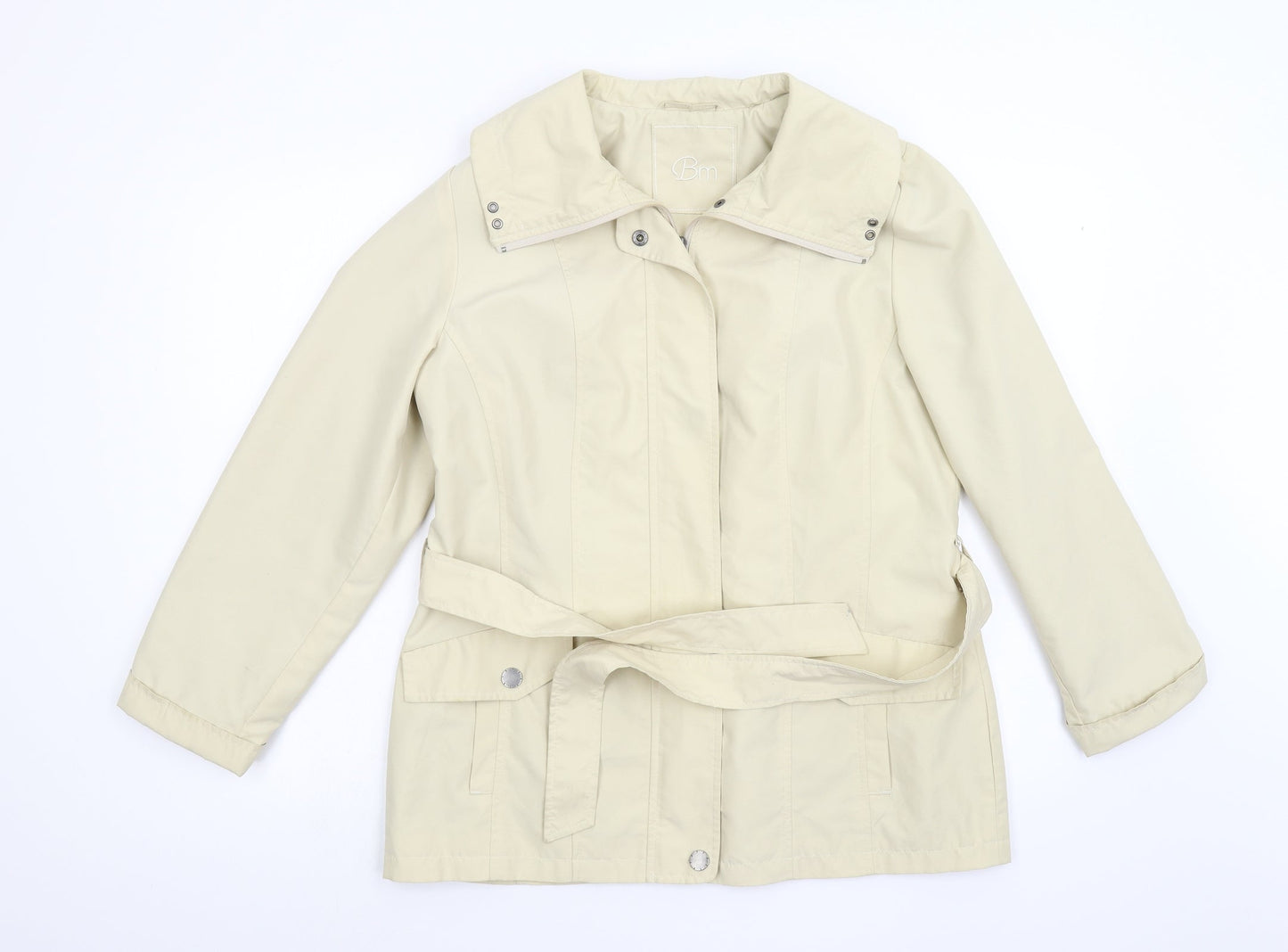 BM Womens Beige   Jacket  Size 12