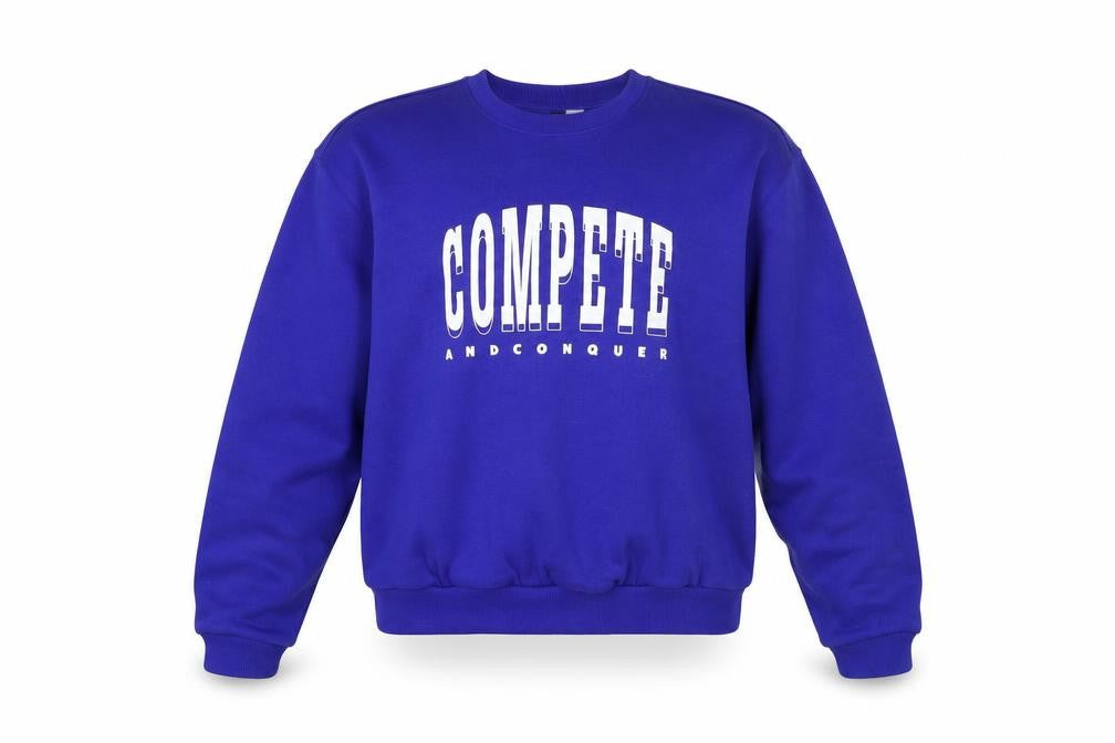 Womens UK Size M Divided Blue Pullover Sweatshirt