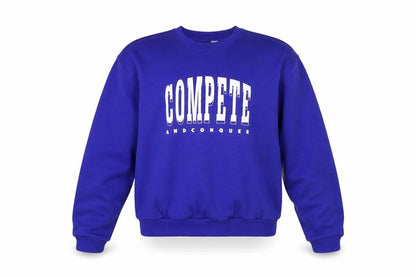 Womens UK Size M Divided Blue Pullover Sweatshirt