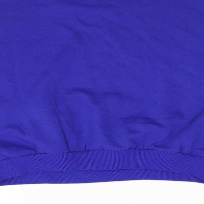 Divided Womens Blue   Pullover Sweatshirt Size M