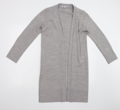 Peacock's Womens Grey   Cardigan Jumper Size S