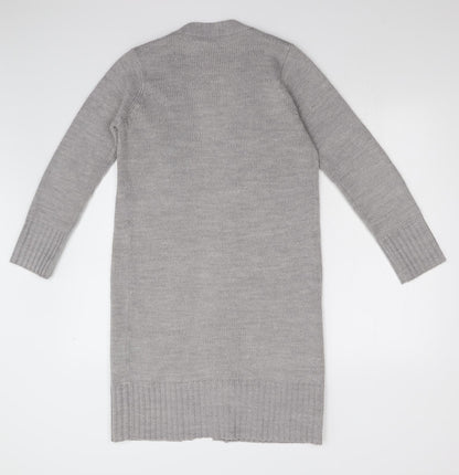 Peacock's Womens Grey   Cardigan Jumper Size S