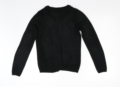 Womens UK Size 10 Evie Black Cardigan Jumper